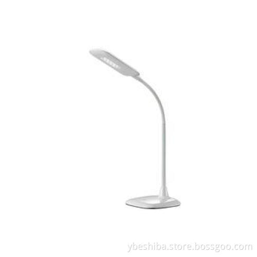 Modern 12 W Dimming USB LED Desk Lamp flexible metal tube ,